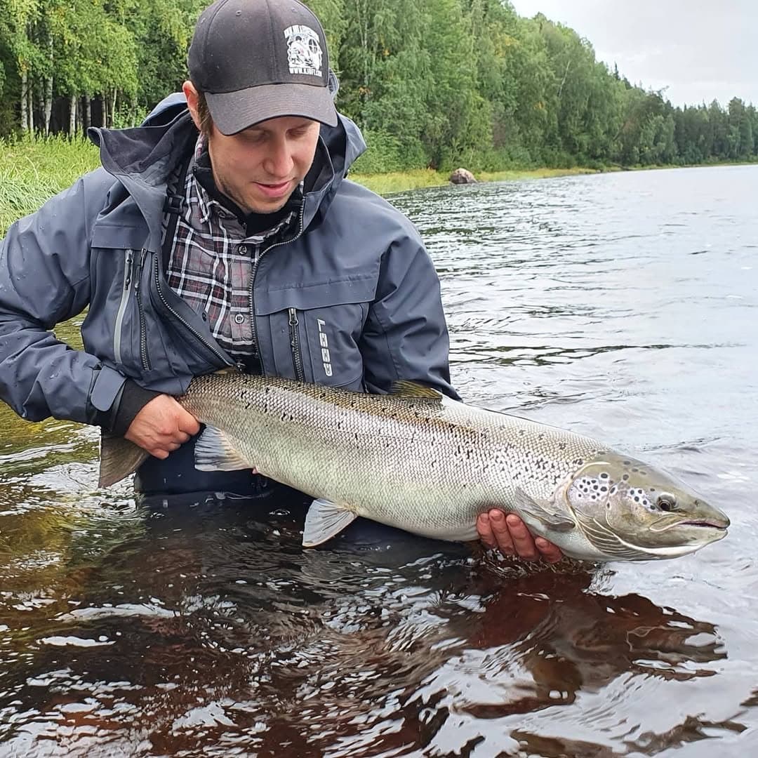 Salmon fishing in Kalix