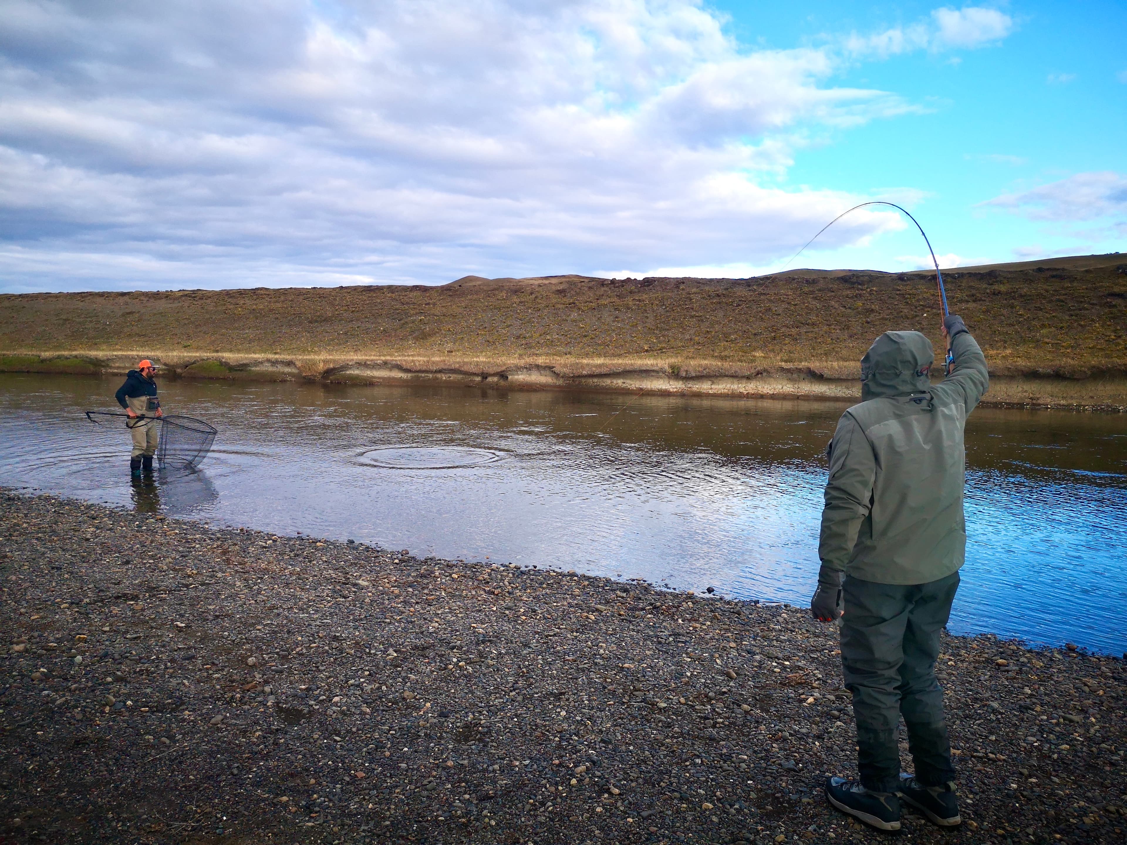 Chinook Salmon & Sea-Run Browns — Chilean Tierra del Fuego photo 2